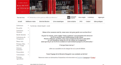 Desktop Screenshot of maupetitlibraire.fr